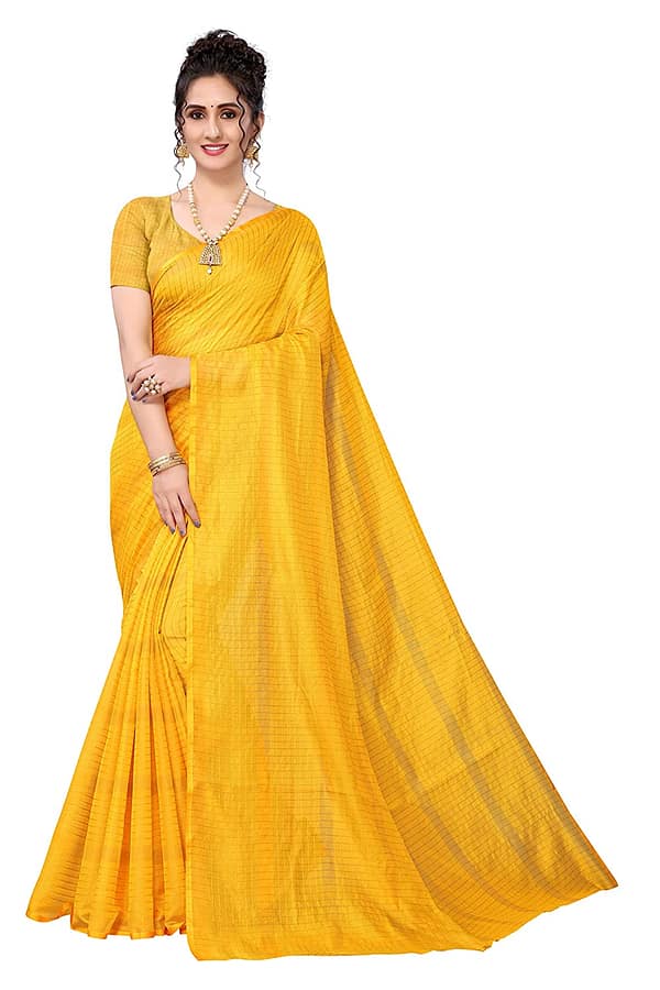 TrendyStore Women's Jacquard Saree